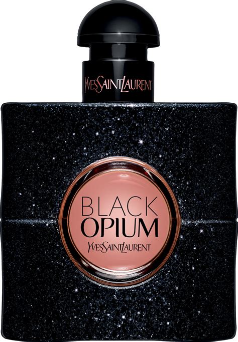 YVES SAINT LAURENT BLACK OPIUM .